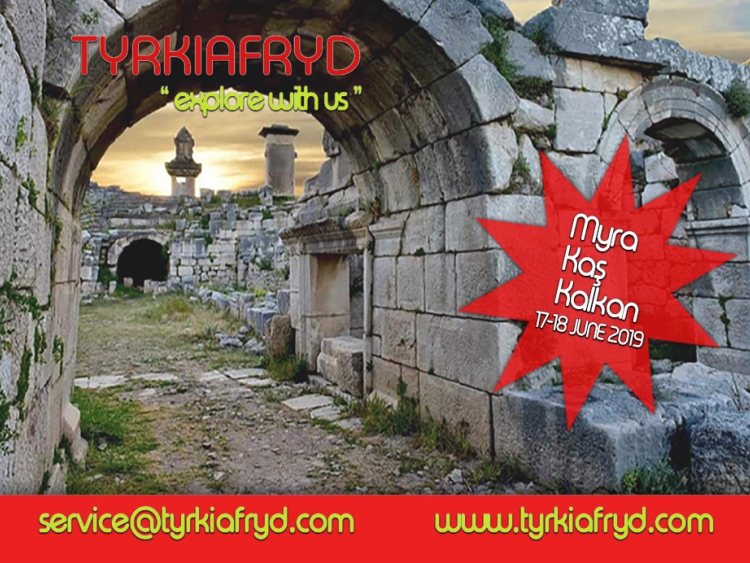 2 DAGERS MYRA-SIMENA-KAS-KALKAN TUR